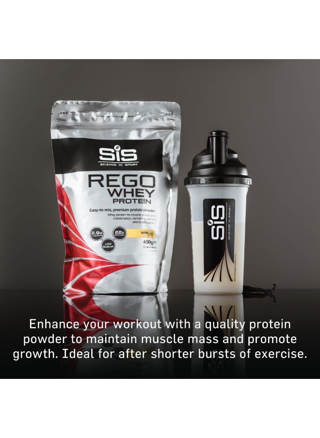 SIS REGO Whey Protein | Easy-to-mix, premium protein powder | Vanilla Flavour, 450g, 15 Servings  - Image 2