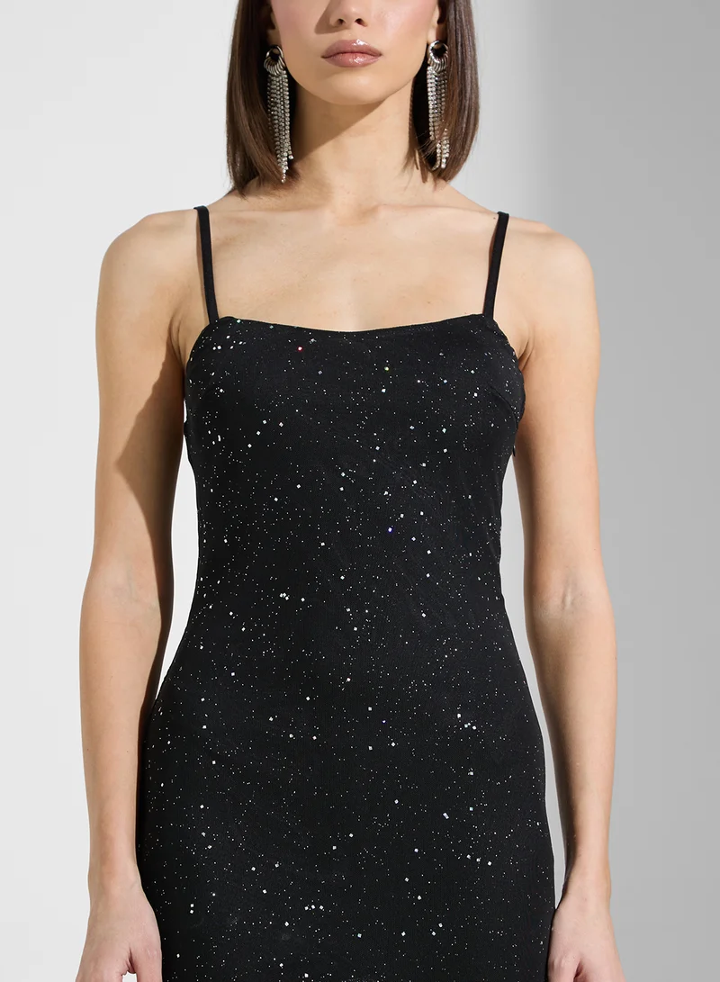 Ella Limited Edition Strappy Shimmer Bodycon Dress