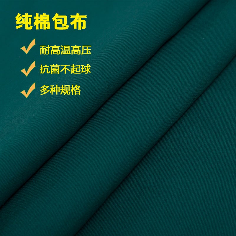 Surgical Wrapping Cloth Hole Towel Double-Layer Pure Cotton Sterile Wound Towel Disinfection Room Large And Medium Single Dark Green Hospital Disinfection Wrapping Cloth - Image 5