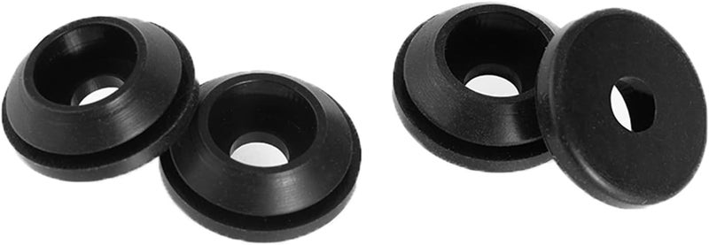 atgestore 071129 RV Stove Parts Grommets Rubber Feet for Suburban Stove Top Range Grate Grommets Kit 525004 Suburban Camper Motorhome Replacement Rubber Foot Pad for RV Range Grate Durable Rubber Bumpers 4Pcs - Image 1