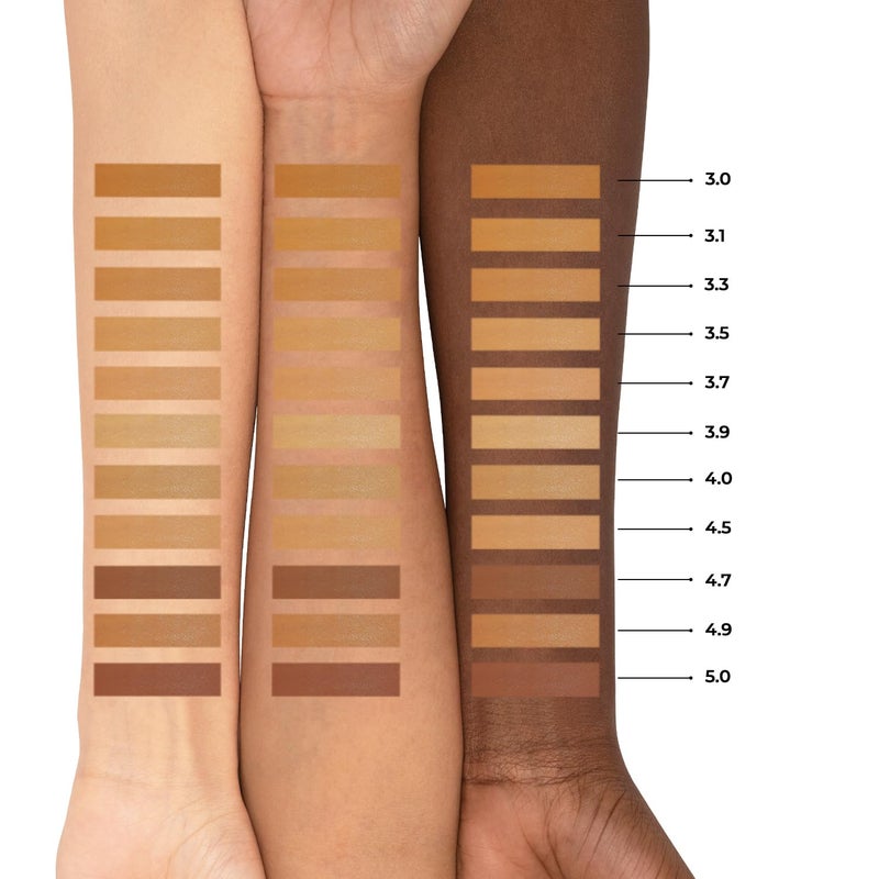 PAC Studio Light Coverage Hd Liquid Natural Foundation For All Skins 28 Ml141 Count - Image 5