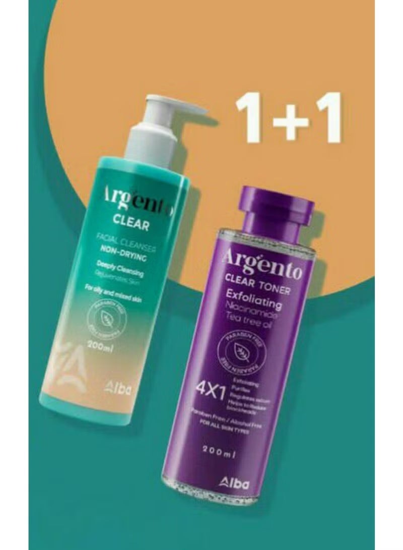 Argento offer Clear Cleanser + Argento Clear Toner