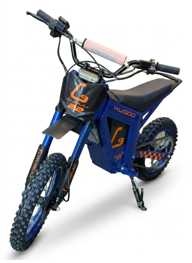 Kuguu Wish 01 Electric Dirt Bike, 1800W Brushless Motor, 48V 21Ah Battery, 78km/h Max Speed, 45-50KM Range, Blue Color - Image 5