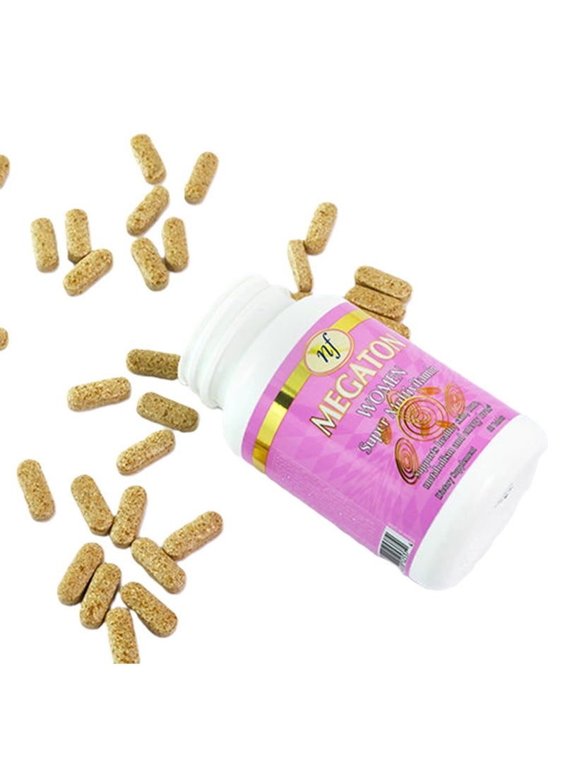 Natural Fervor - Megaton Women Super Multivitamin 60 Tablets - Image 1