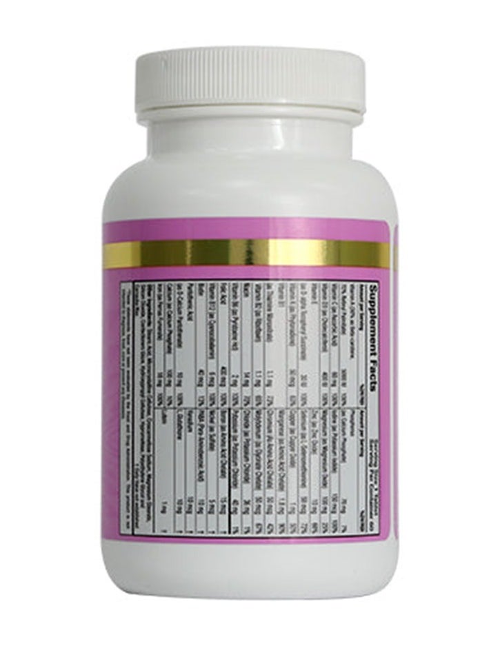 Natural Fervor - Megaton Women Super Multivitamin 60 Tablets - Image 1