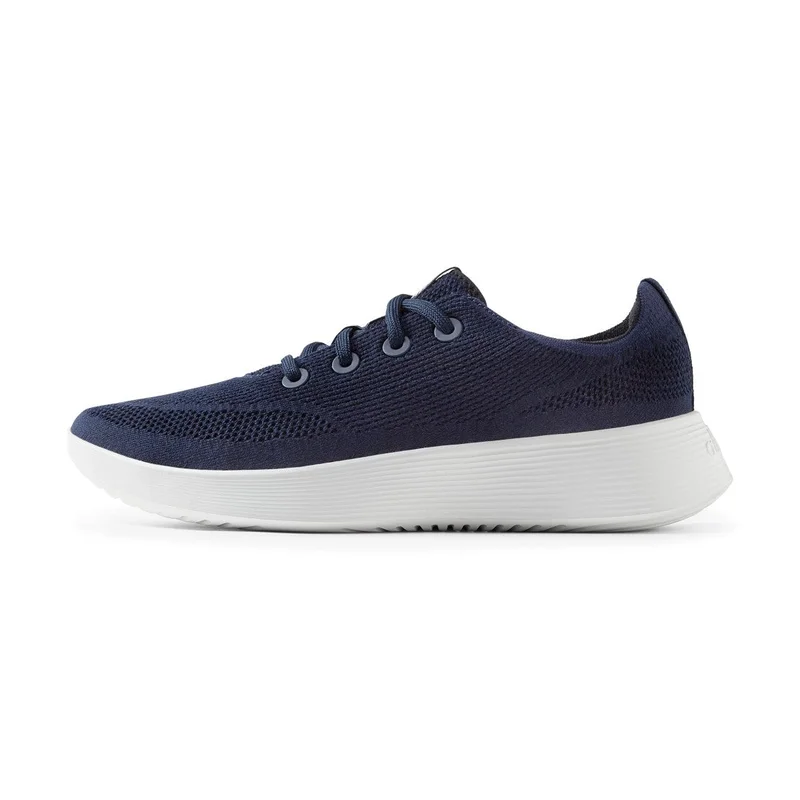 اول بيردز Men's Tree Runner Go - Deep Navy (Blizzard Sole)