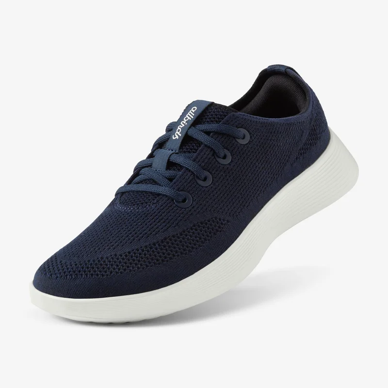 اول بيردز Men's Tree Runner Go - Deep Navy (Blizzard Sole)