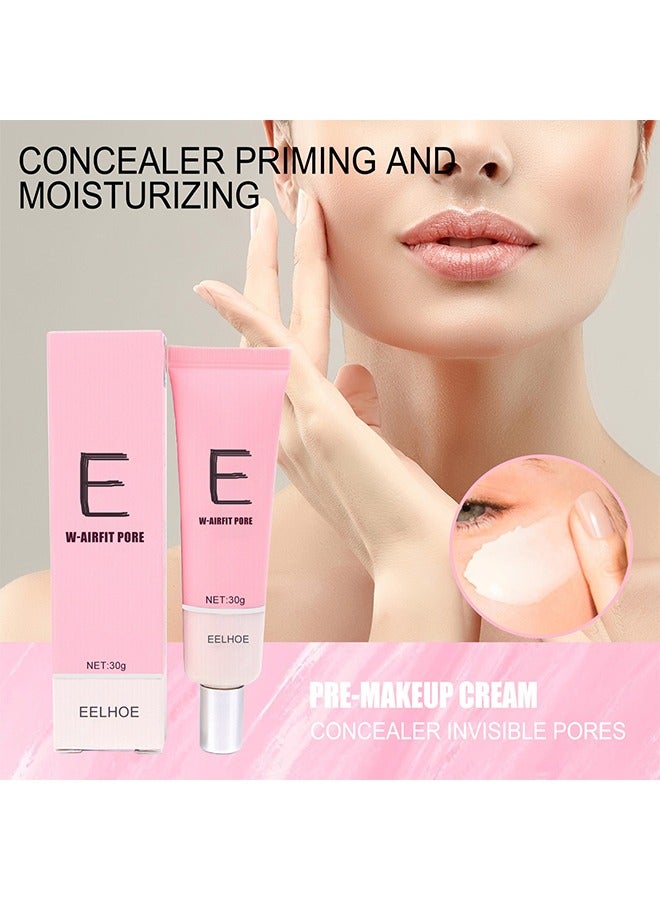 EELHOE W-Airfit Pore - Light Moisturizing Makeup Concealer, Pre-Makeup Cream, Concealer Invisible Pores 30g - Image 5