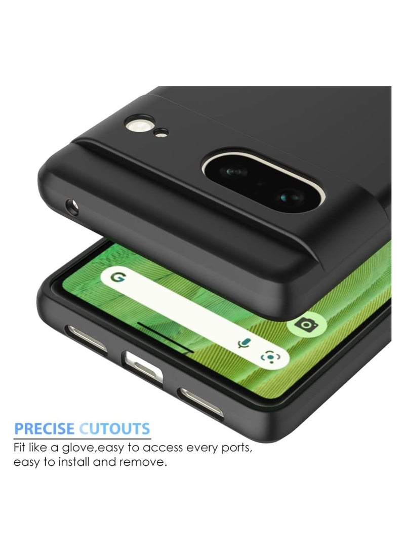 ماركة غير محددة - جراب لهاتف Google Pixel 8 Slim Fit ، غطاء مرن ناعم من البولي يوريثان الحراري بلمسة نهائية غير لامعة ، جراب مضاد للخدش وغطاء مرن مضاد لبصمات الأصابع ، أفضل حماية للكاميرا متوافقة مع Google Pixel 8 - Image 1