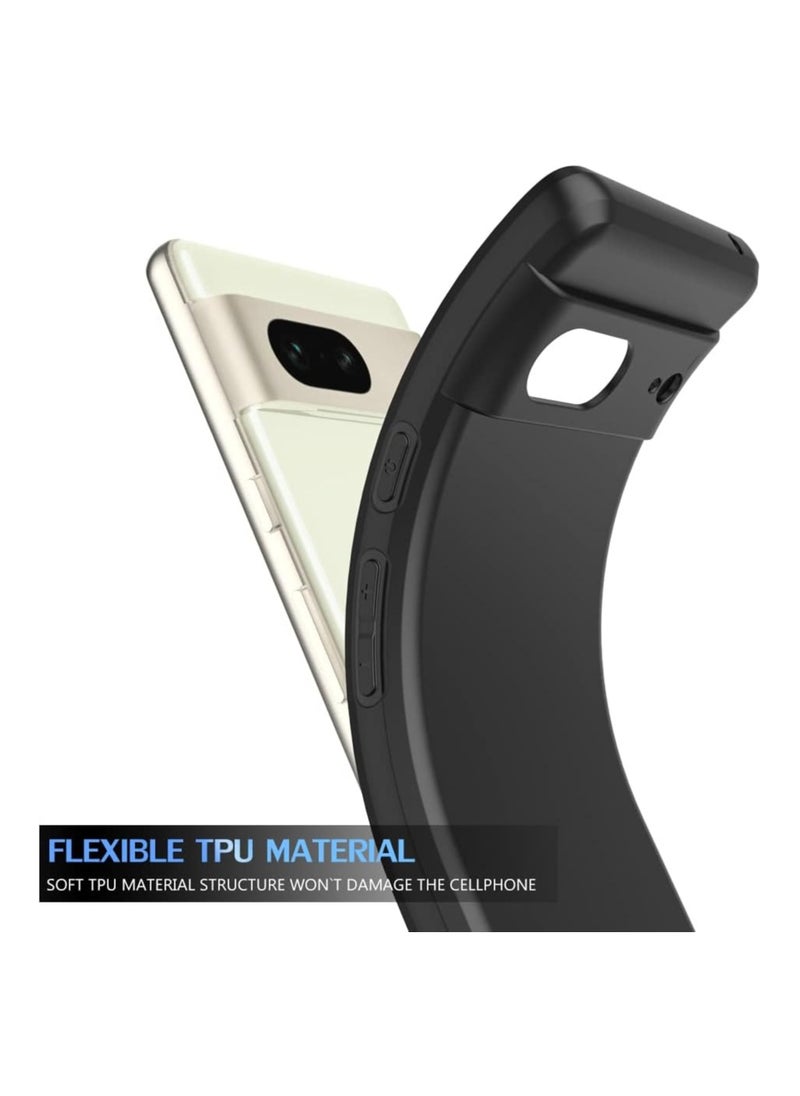 ماركة غير محددة - جراب لهاتف Google Pixel 8 Slim Fit ، غطاء مرن ناعم من البولي يوريثان الحراري بلمسة نهائية غير لامعة ، جراب مضاد للخدش وغطاء مرن مضاد لبصمات الأصابع ، أفضل حماية للكاميرا متوافقة مع Google Pixel 8 - Image 1