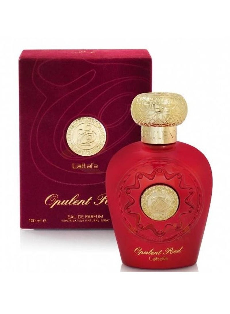 Lattafa عطر لطافة أوبيولنت ريد يو 100 مل