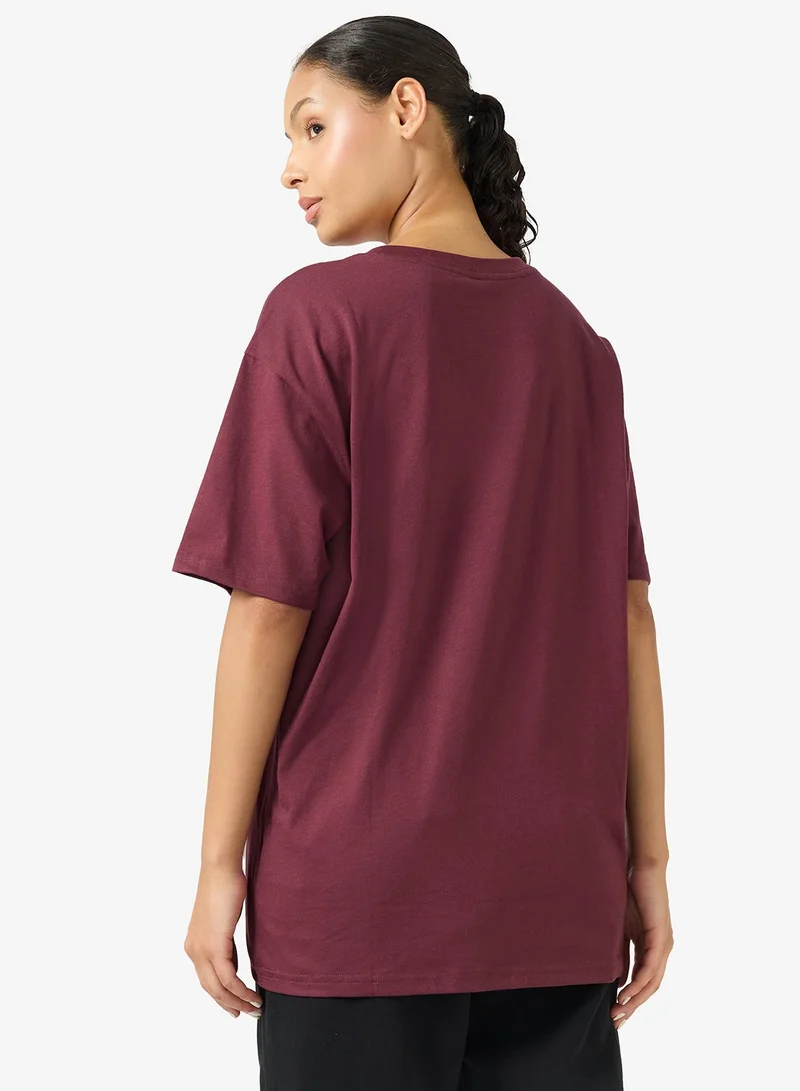 SKECHERS Gold Splatter Diamond T-Shirt