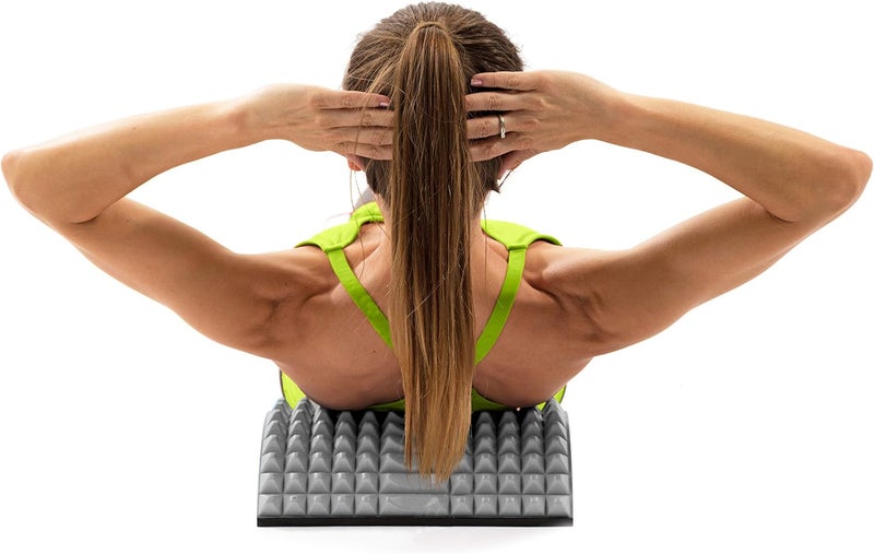 ProSourceFit جهاز سحب العظام القطني مع دبابيس لتمديد الظهر المقوس من بروسورس فيت باللون الرمادي - Image 3