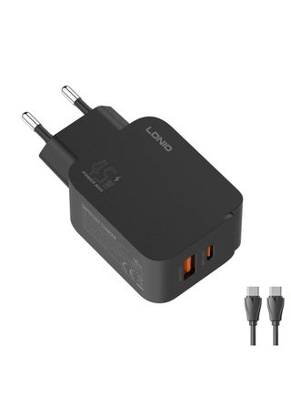 LDNIO Charger PD 45W USB-A+USB-C Super Fast Charger Support PD3.0/PPS/QC4+/QC3.0 - pzsku/ZCBF34BA757A879AB30C3Z/45/1751708388/d1440668-71cb-44d6-bb14-75bdb7afc6e6