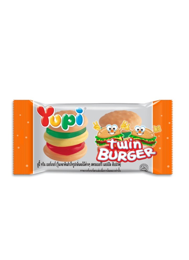 Yupi Yupi Jelly Twin Burger Jello Candy Box - 24 Pieces  - Image 3