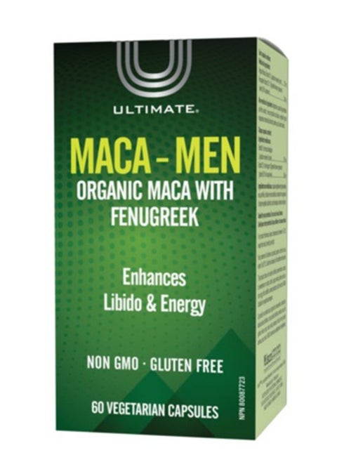 ULTIMATE Maca-Men 60"S VEGETARIAN Capsules