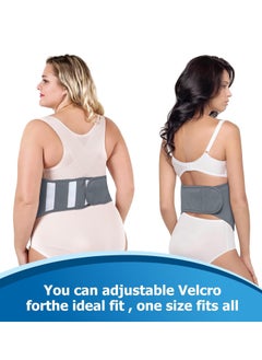 GUDOO 4 Pack Castor Oil Pack for Knee Neck and Abdomen Reusable Compress Castor Oil Pack Wrap for Abdomen with Adjustable Elastic Strap Flannel Cotton Machine Washable Anti Oil Leak  - Image 5