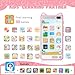 E teacher Kids Smart Phone for Girls 397 Touchscreen Kids Phone Toys for 312 Birthday Dual Camera Builtin 8G SD Card Cell Phone for Boys Girls ToysPink - Image 4
