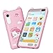 E teacher Kids Smart Phone for Girls 397 Touchscreen Kids Phone Toys for 312 Birthday Dual Camera Builtin 8G SD Card Cell Phone for Boys Girls ToysPink - Image 3