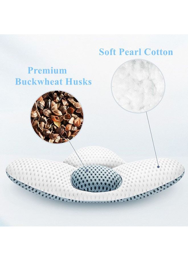 Lumbar Support Pillow Memory Foam Back Cushion For Sleeping, Lower Back Pain Relief, Bed Chair Car Seat - Image 2