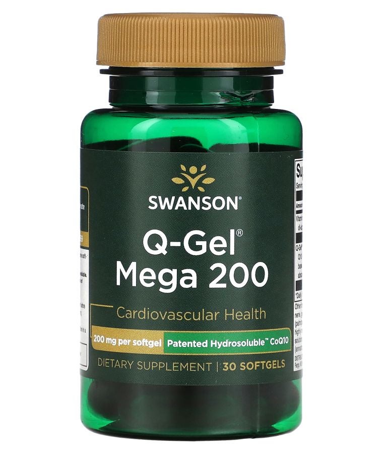 Q-Gel Mega 200 200 mg 30 Softgels