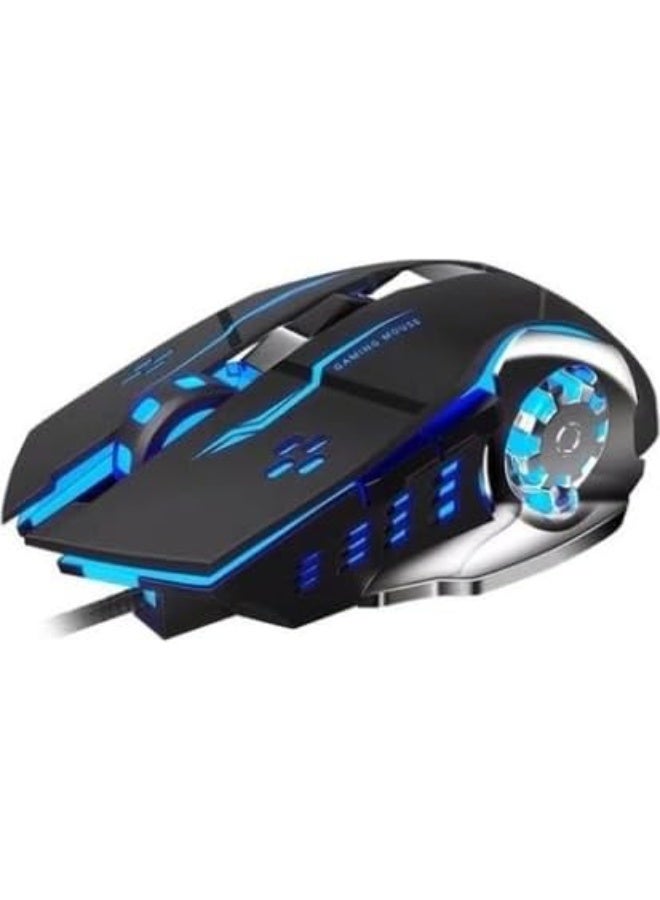 كوجار ماوس ألعاب سلكي COUGAR-EGY X20، 3200 نقطة لكل بوصة، 6 أزرار قابلة للبرمجة، إضاءة RGB، تصميم مريح، أسود - Image 4