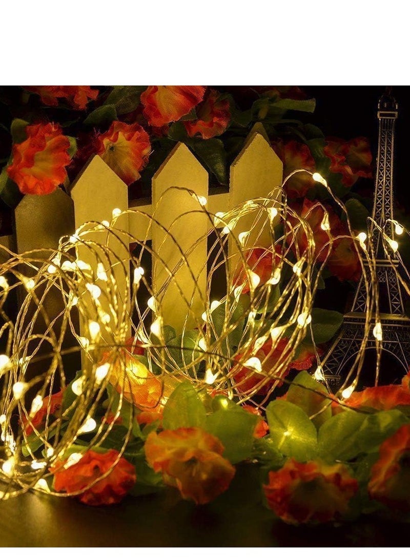 co arma 5 pcs battery operated LED star string lights suitable for many occasions - Image 3