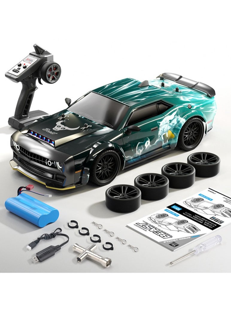 General - SG216PRO Remote Controlled Car with Carbon Brush Motor, 40km/h 2.4GHz 1:16 RC Drift Car, Offroad Drift Car Toy Car, Gift for Kids and Adults, 3 Batteries - Image 1
