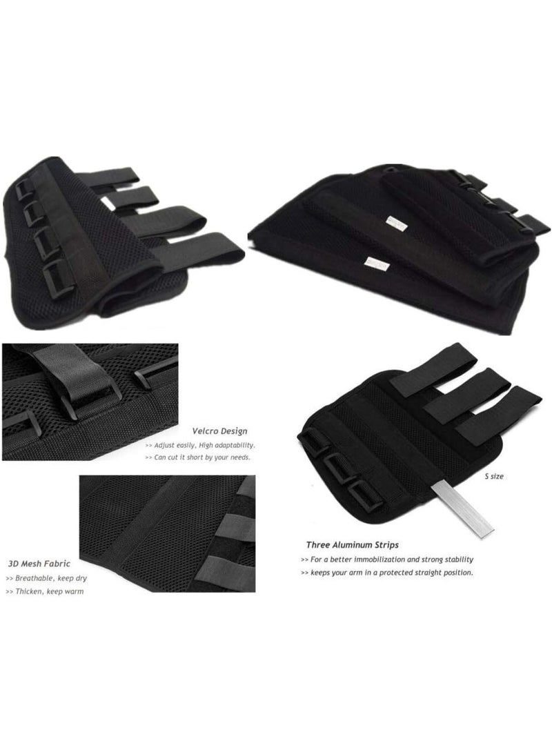 Protective Elbow Brace – Adjustable Splint for Injury, Fracture Recovery & Cubital Tunnel Relief, Night Support L - Image 4