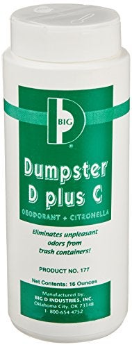Big D 177 Dumpster D plus C Deodorant 1 lbs Container Pack of 12 - Image 1