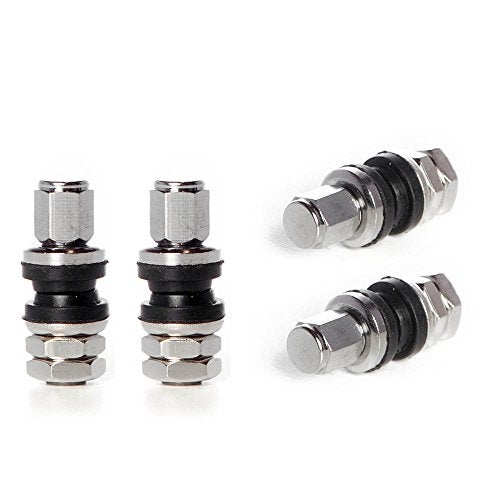 Circuit Performance صمامات بولت إن كروم قصيرة Circuit Performance VS33 33mm (مجموعة من 4) - Image 1