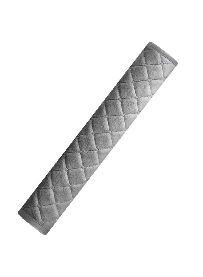 HighnessHwoo Extra Long Seatbelt Covers for Adults Kids Women & Men, Super Soft Car Seat Belt Strap Cushion for Sedan SUV Trucks, Shoulder Neck Chest Protector Pad, Auto Interior Accessories, 1pc, Gray 15.5in - Image 3