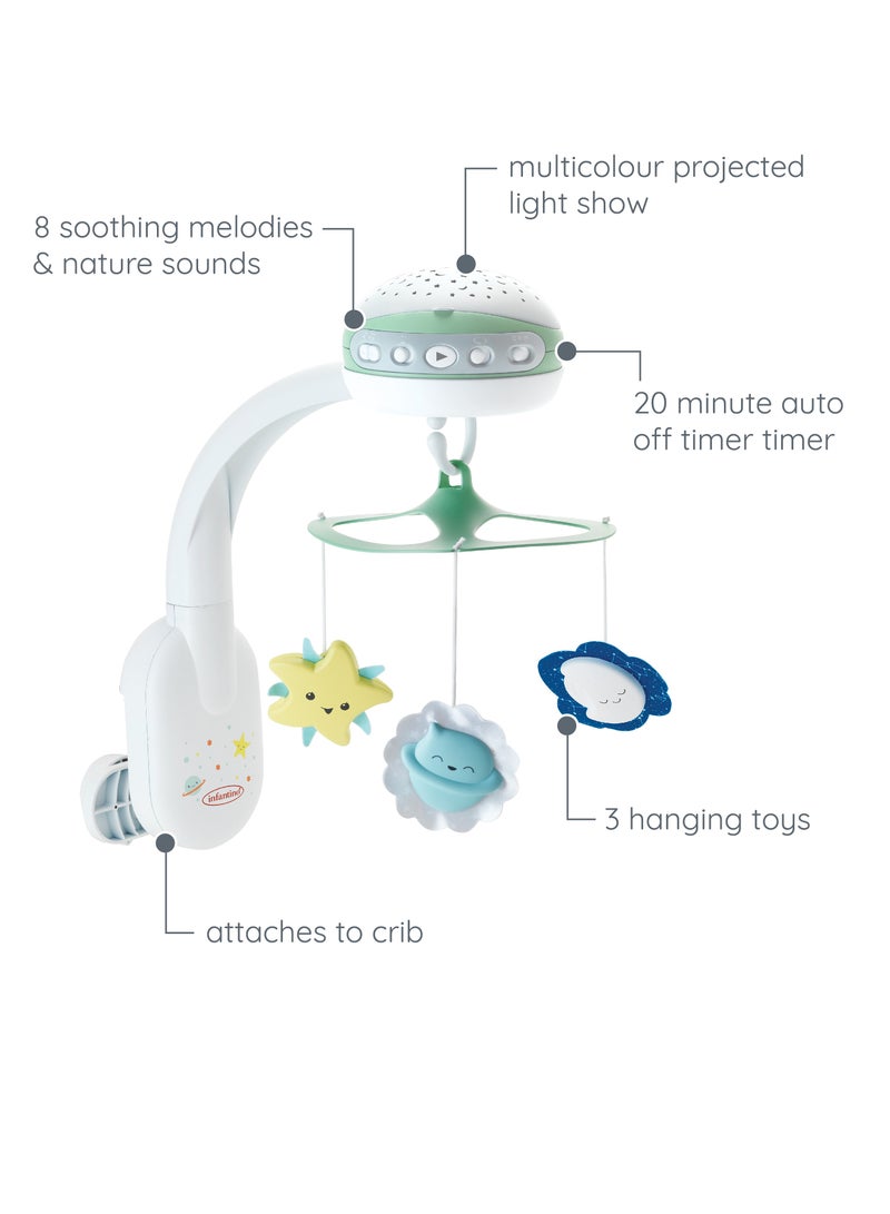 infantino لعبة موسيقية محمولة 3 في 1 مزودة بموسيقى مهدئة (مناسبة منذ الولادة) - Image 1