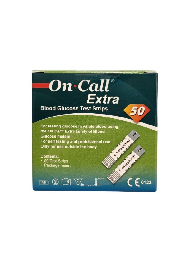 On Call Temporary Offer " 1x On Call Extra Blood Glucose Test Strips - 50 Pcs " + 1x Free On Call Extra Blood Glucose Monitoring System - Image 4