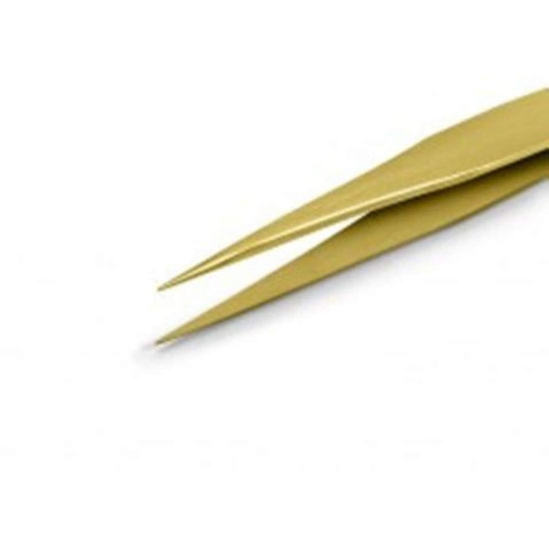 DIY Crafts Pack Of 7 Pcs Brass Tweezers Anti Magnetic Brass Tweezers Wa Pack Of 7 Pcs Brass Tweezers - Image 4