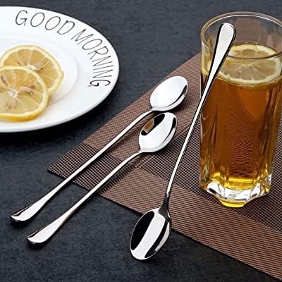 Manorath Stainless Steel Soup Spoons Set of 6 for Salads Desserts Pastas and More - Image 4