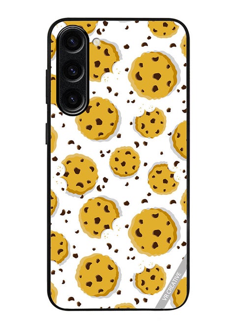 Protective Case Cover For Samsung Galaxy S23 Mix Pattern Design Multicolour
