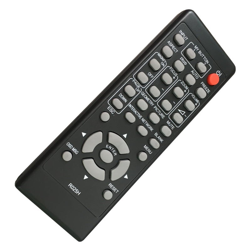 Kassionel جهاز تحكم عن بعد بديل R025H لجهاز عرض LCD من هيتاشي CP-WX8255 CP-WX8240 CP-X8160 CP-X8150 CP-SX8350 CP-WU8450 CP-WU8440 CP-X8160 CP-WU8450 CP-WU8440 CP-WX8255 CP-WX8240 CP-SX8350 CP-WX5500 - Image 5