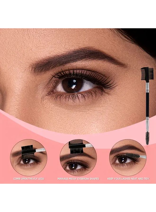 14 Piece Eyelash Curler Set With Comb Tweezers And 10 Replacement Strips - Image 4