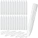 Fuyoooo 24 Pcs White Jumbo Crayons Bulk Single Color Giant Crayons Nontoxic Washable Unbreakable No Mess Easygrip for Safe Coloring Gifts Arts and Crafts Essentials - Image 2