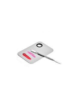 ORiTi Professional Pro Stainless Steel Makeup Palette Cosmetic Palette with Spatula Tool Makeup Art Tool  - Image 5