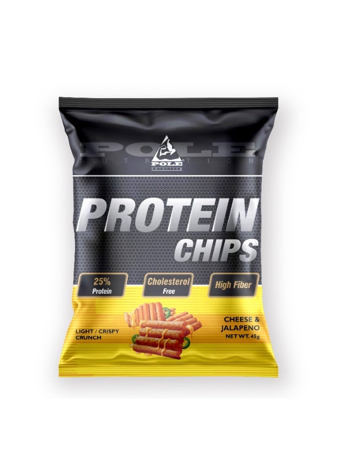POLE NUTRITION Protein Chips - Cheese & Jalapeno (Pack of 6) - Image 2