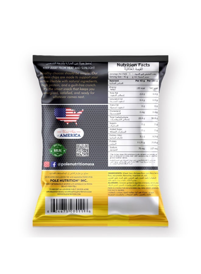 POLE NUTRITION Protein Chips - Cheese & Jalapeno (Pack of 6) - Image 3