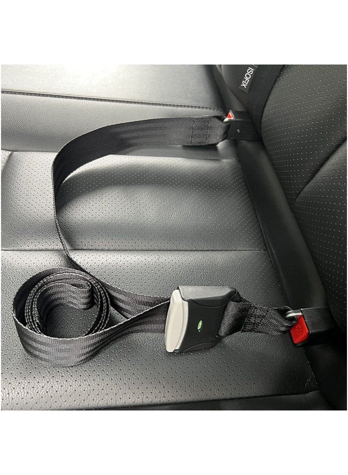 صحراء الواحة أحزمة تثبيت مقعد الطفل، ISOFIX العامة، أحزمة تثبيت مقعد السيارة للأطفال والرضع قابلة للتعديل مع واجهة مزلاج - Image 4