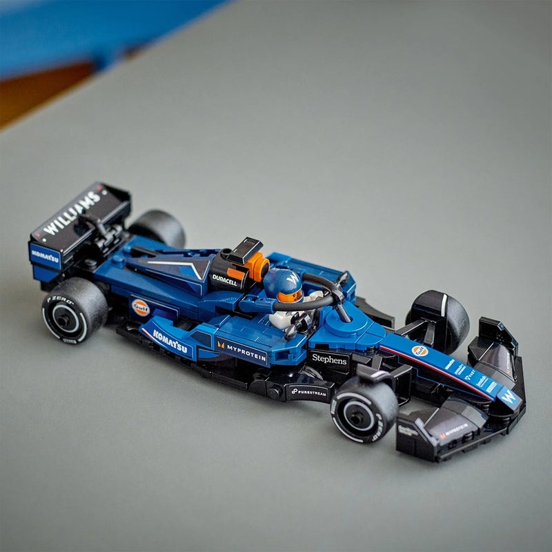 LEGO - Speed Champions Williams Racing FW46 F1 Race Car 263 Pieces - 77249 - Image 5