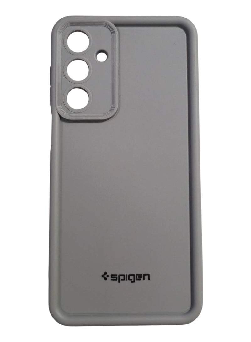 Spigen Samsung Galaxy A16 Spigen Silicone Case Cover With Camera Protection - Grey