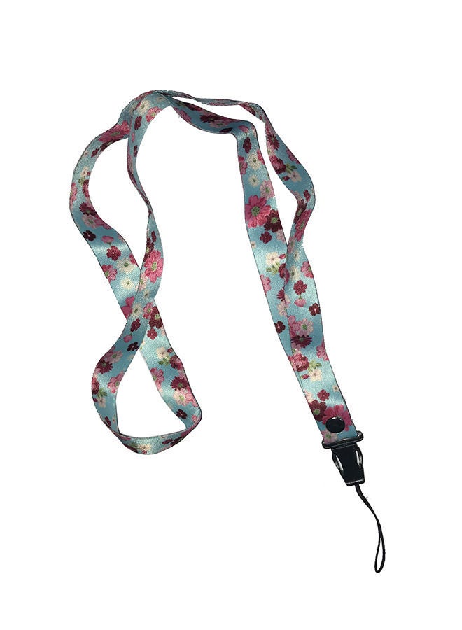 NIBEMINENT Flowers Printed Lanyard Multicolour