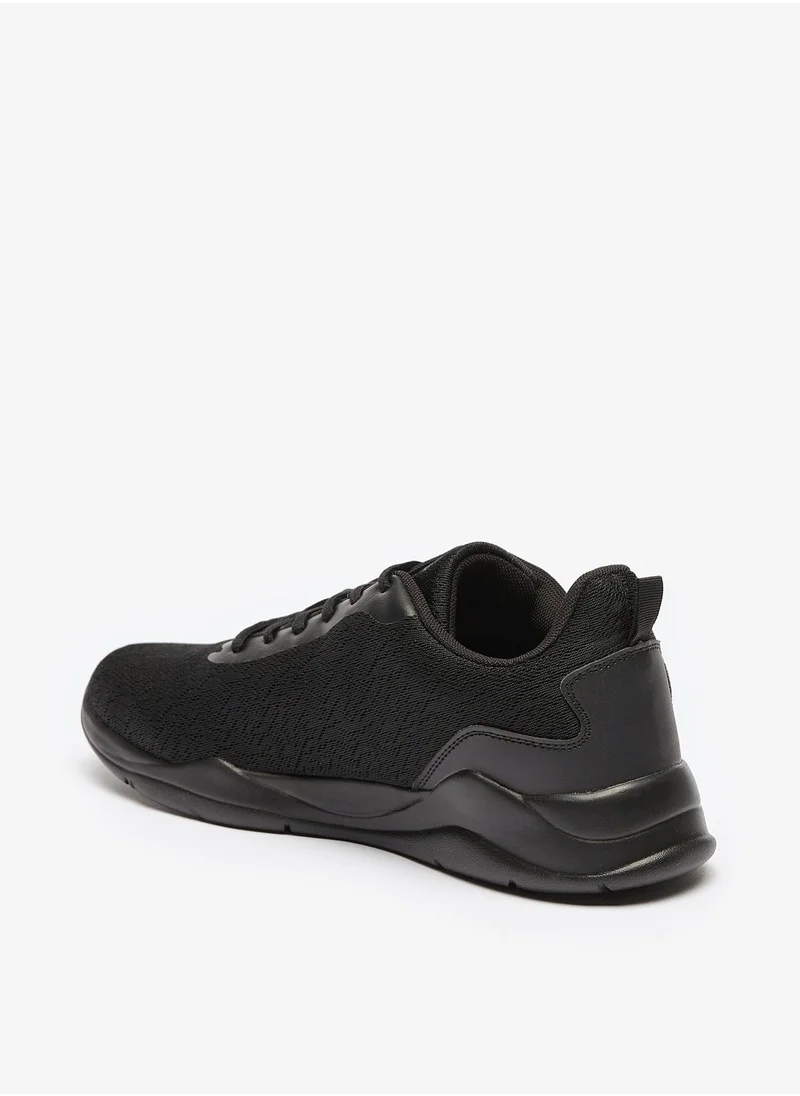 OAKLAN Textured Lace Up Sneakers
