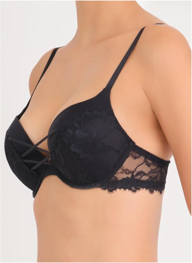 لا سينزا La Senza Everyday Plunge Double Pushup Bra