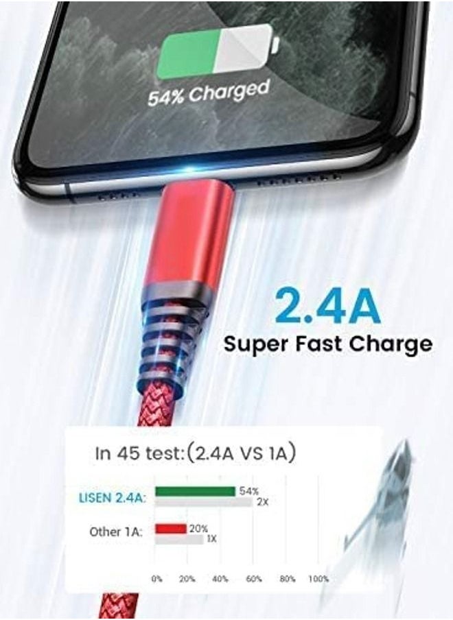 USB C to Lightning Cable Against Overcharging – Perfect Size Fast Charging Nylon Braided Exclusive Laser Welding Technology - pzsku/ZCBF5060BFB0BE7F19F53Z/45/_/1658686261/323ea61c-a623-4a7e-8f6f-76fbcd9c4cbb